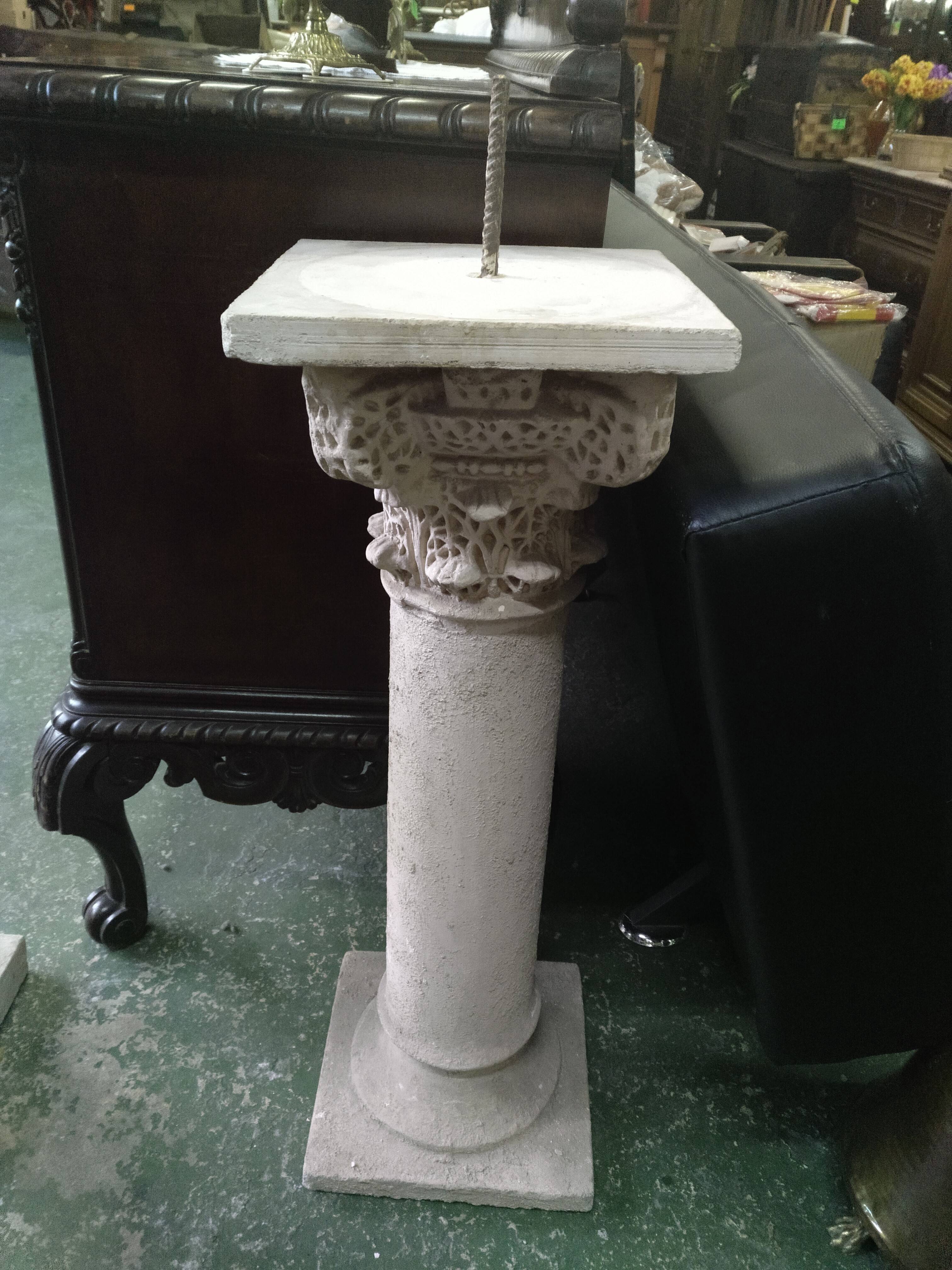 Columna pedestal