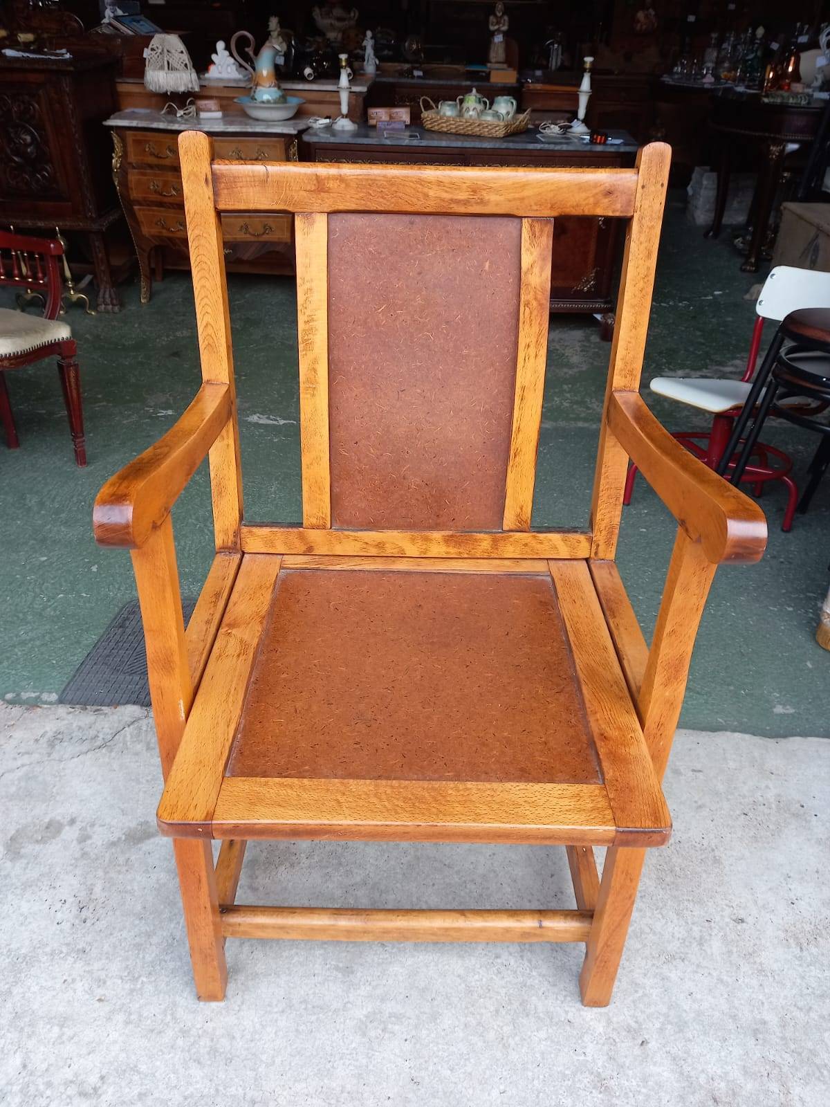 Silla de cine de los años 40 plegable 1