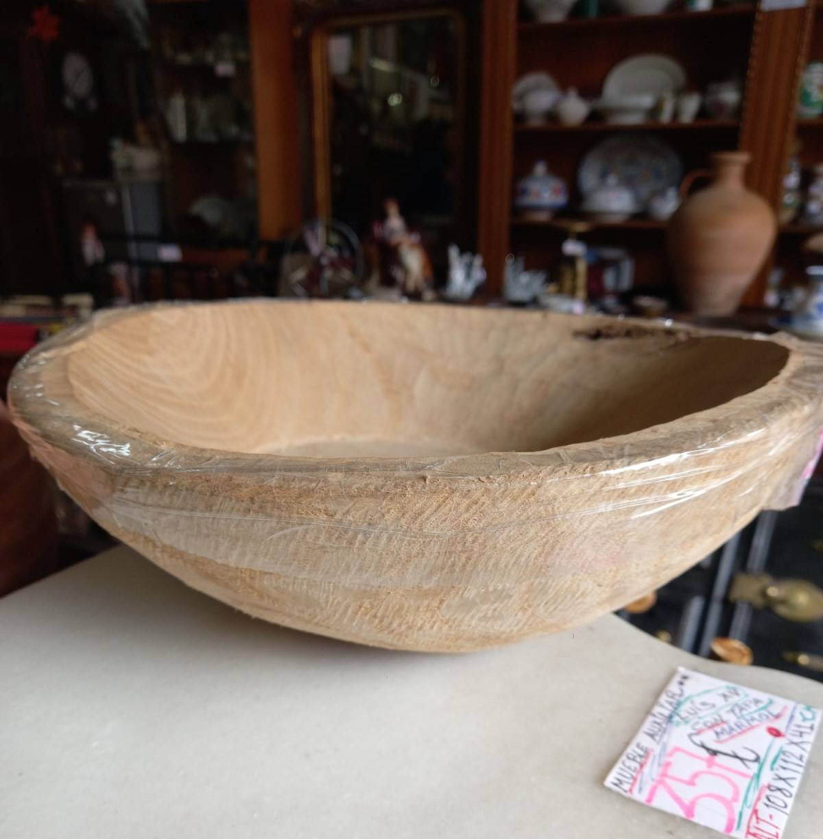 Cuenco de madera de fresno hecho a mano modelo 2 2