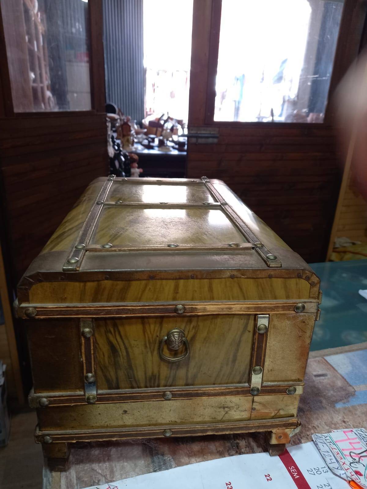 Baúl de madera y chapa modelo 2 2