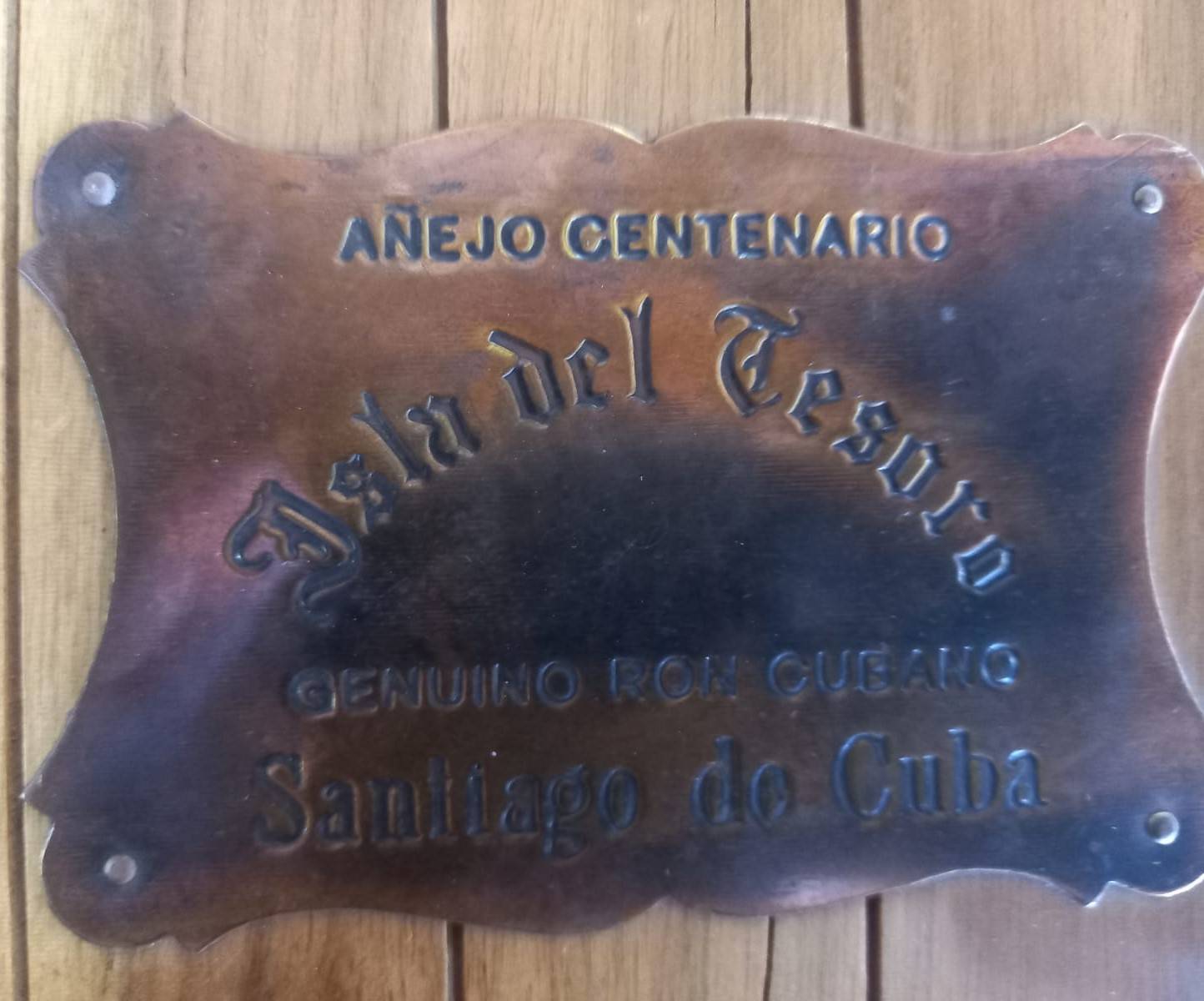 Ron Cubaron Santiago Isla del Tesoro 20 Años 70 cl 4