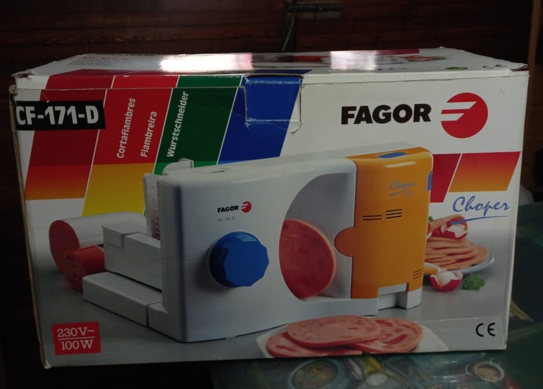 Cortadora de fiambre Fagor para estrenar 1
