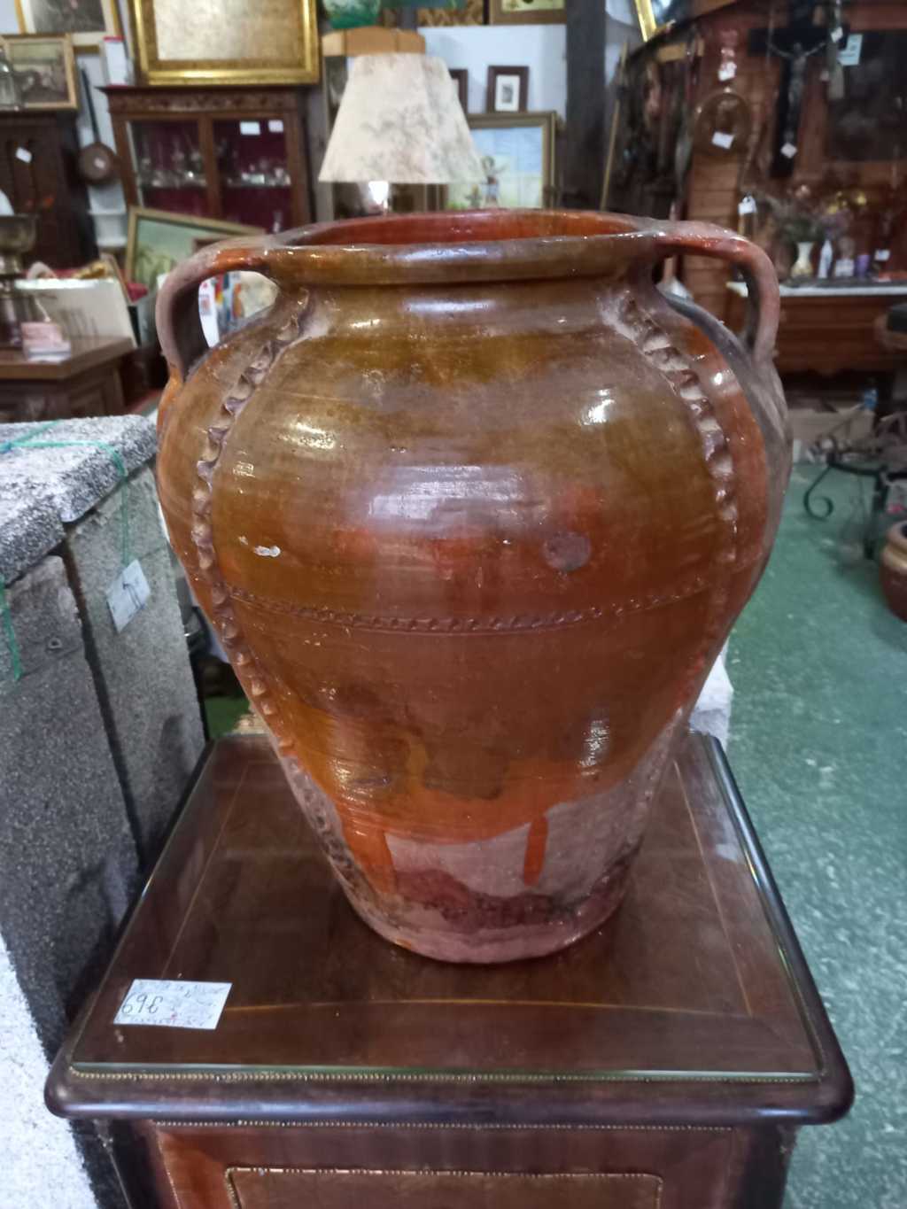 Tinaja-orza antigua con 2 asas modelo 2