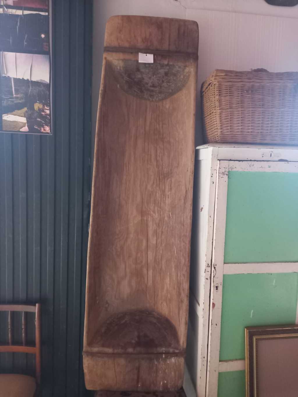 Artesa de madera hecha de una pieza modelo 2 1