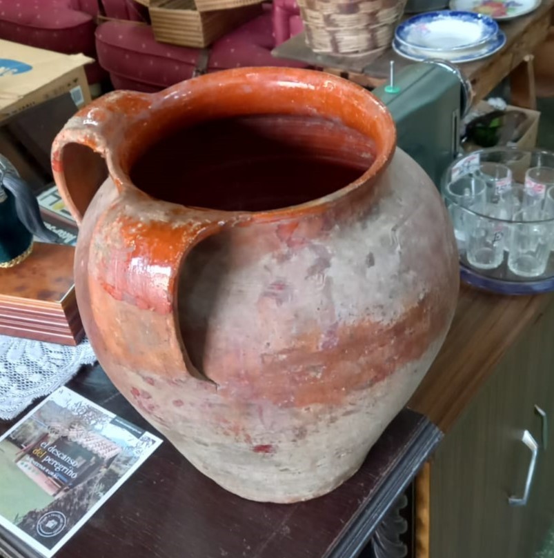 Olla-puchero de barro vintage 2